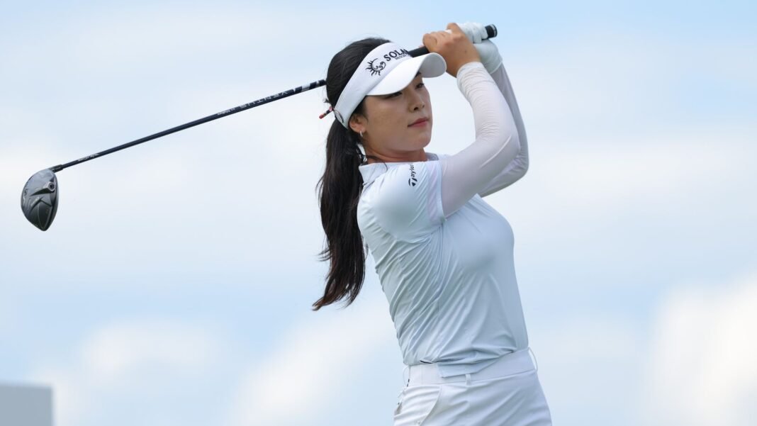 KPMG Women’s PGA Championship: Ina Yoon widens lead to five strokes with Nelly Korda in chase, Charley Hull, Lottie Woad fall further back | Golf News | Sky Sports