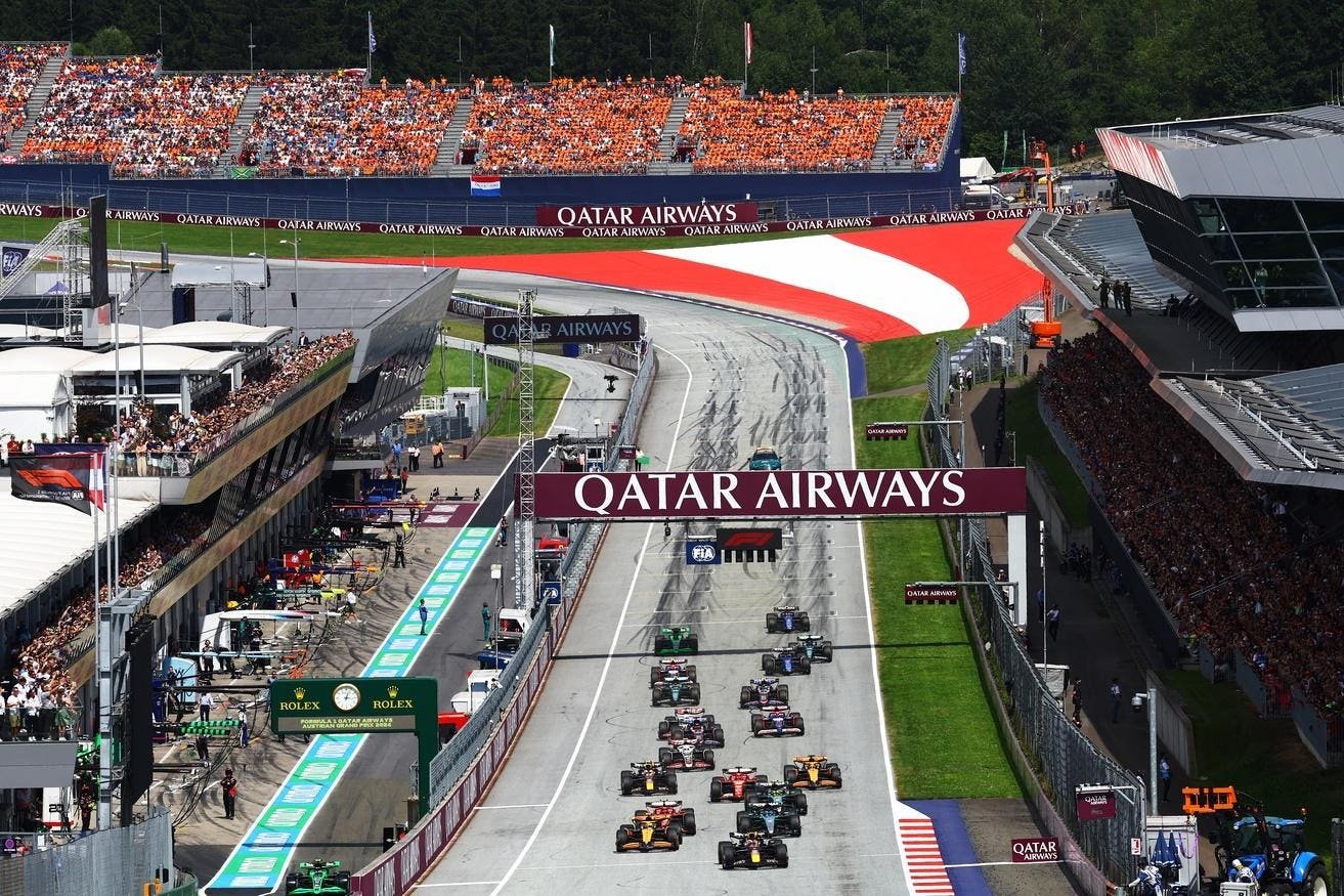 Austrian Grand Prix action