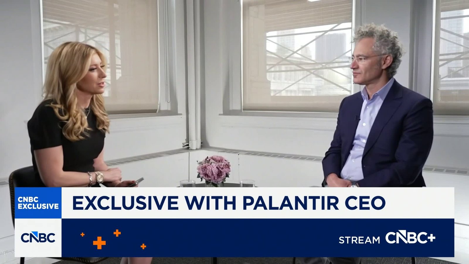 Palantir CEO Alex Karp discusses enterprise dissatisfaction with frontier AI labs