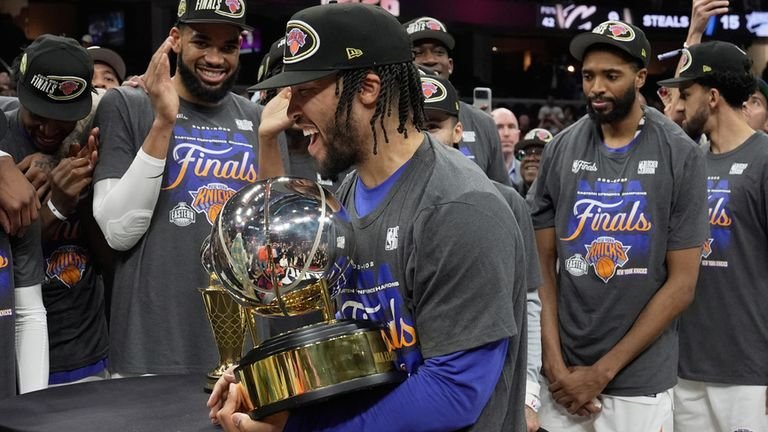 Jalen Brunson leading Knicks toward ending title drought