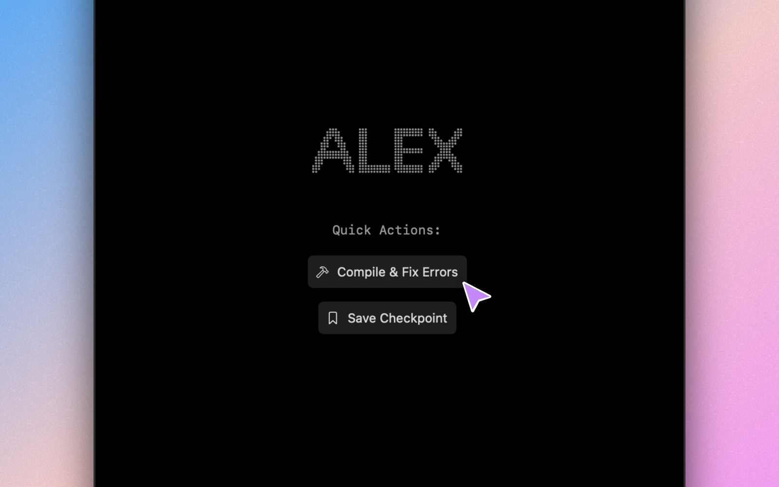 xcode AI assistant interface