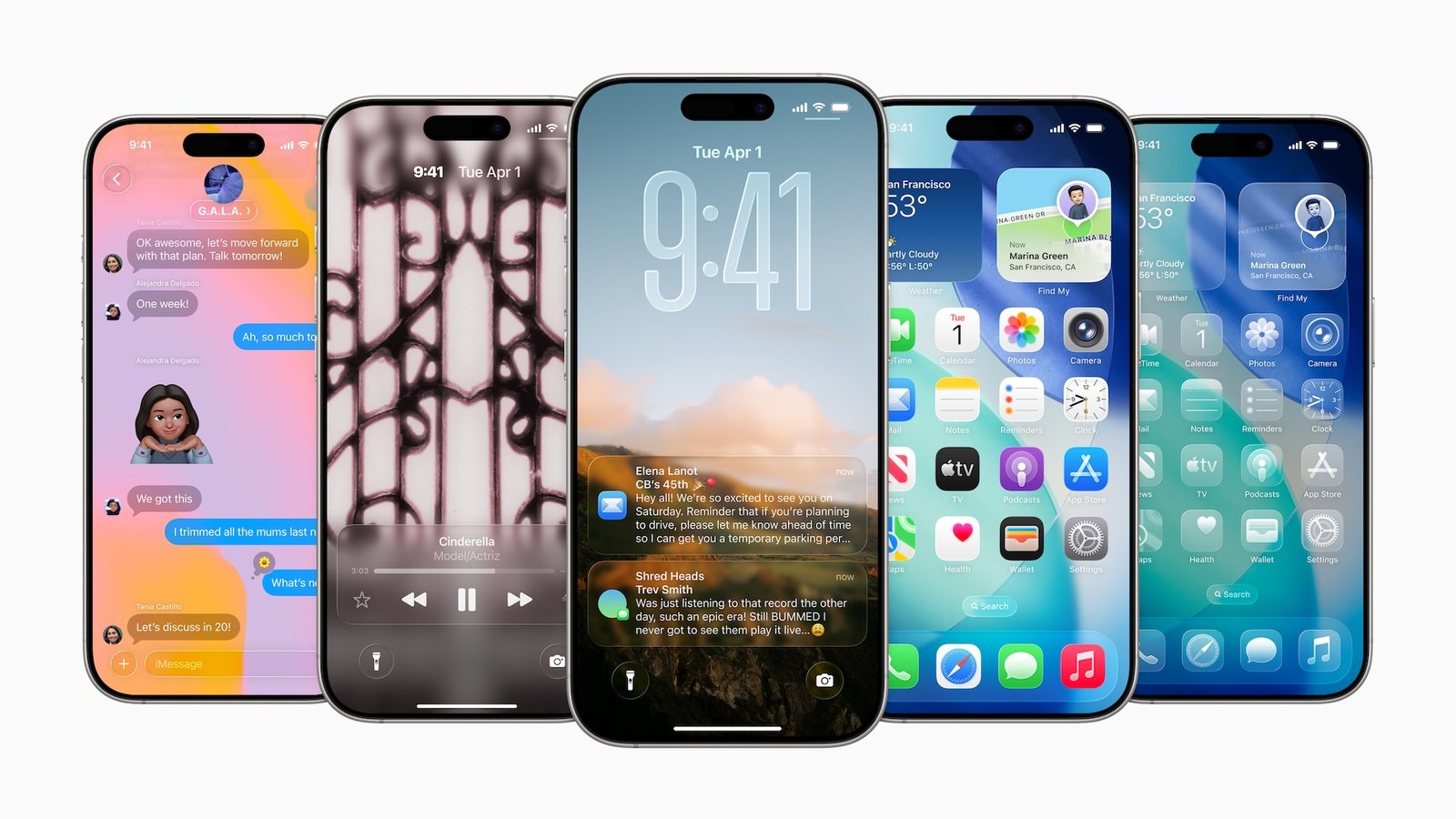 Apple Liquid Glass Interface Example