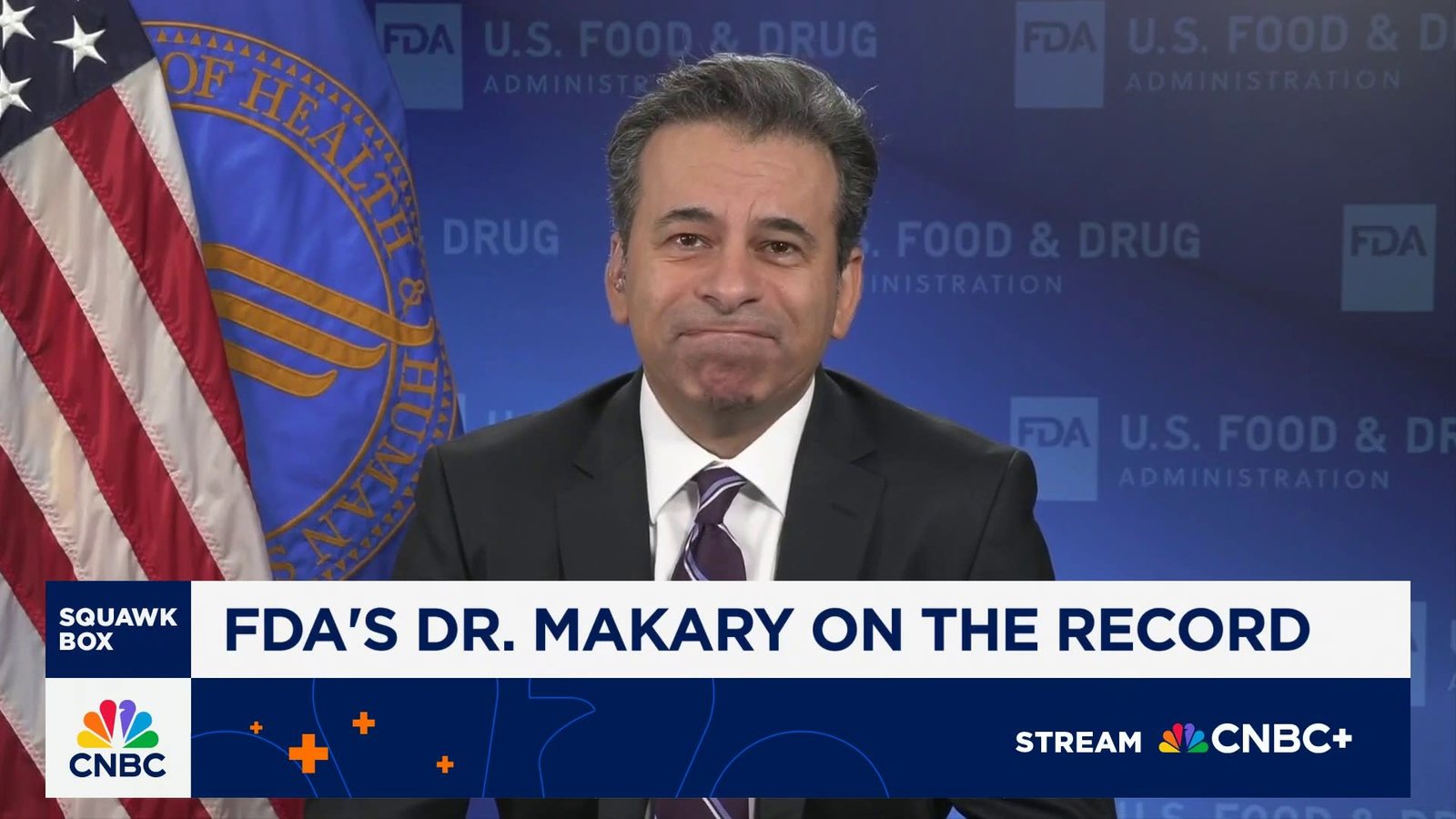 FDA Commissioner discussing new drug approval initiatives