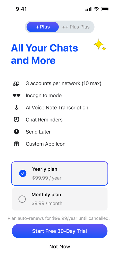 Beeper App Interface