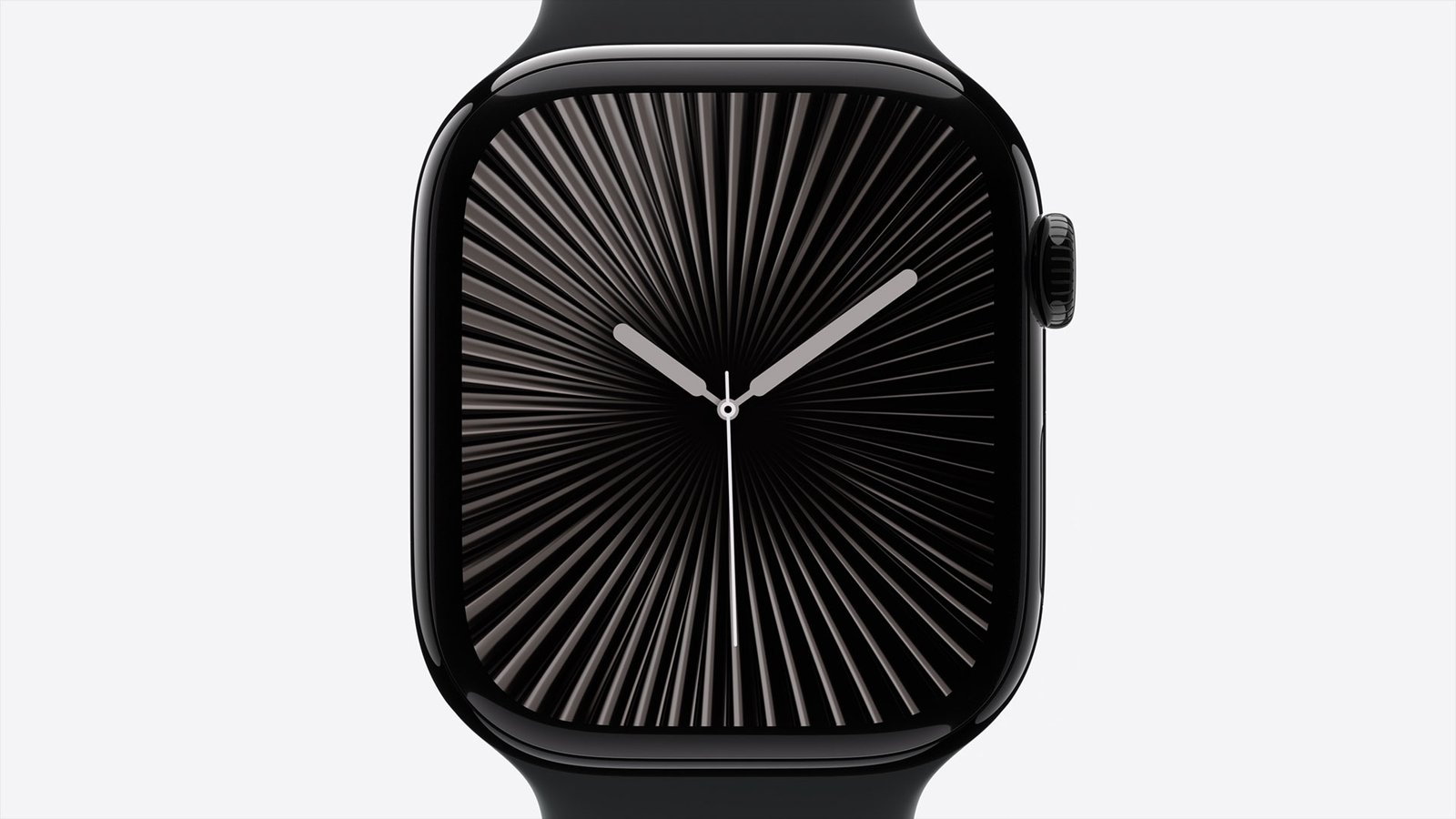 Conceptual image illustrating upcoming apple Watch designs emphasizing larger displays.