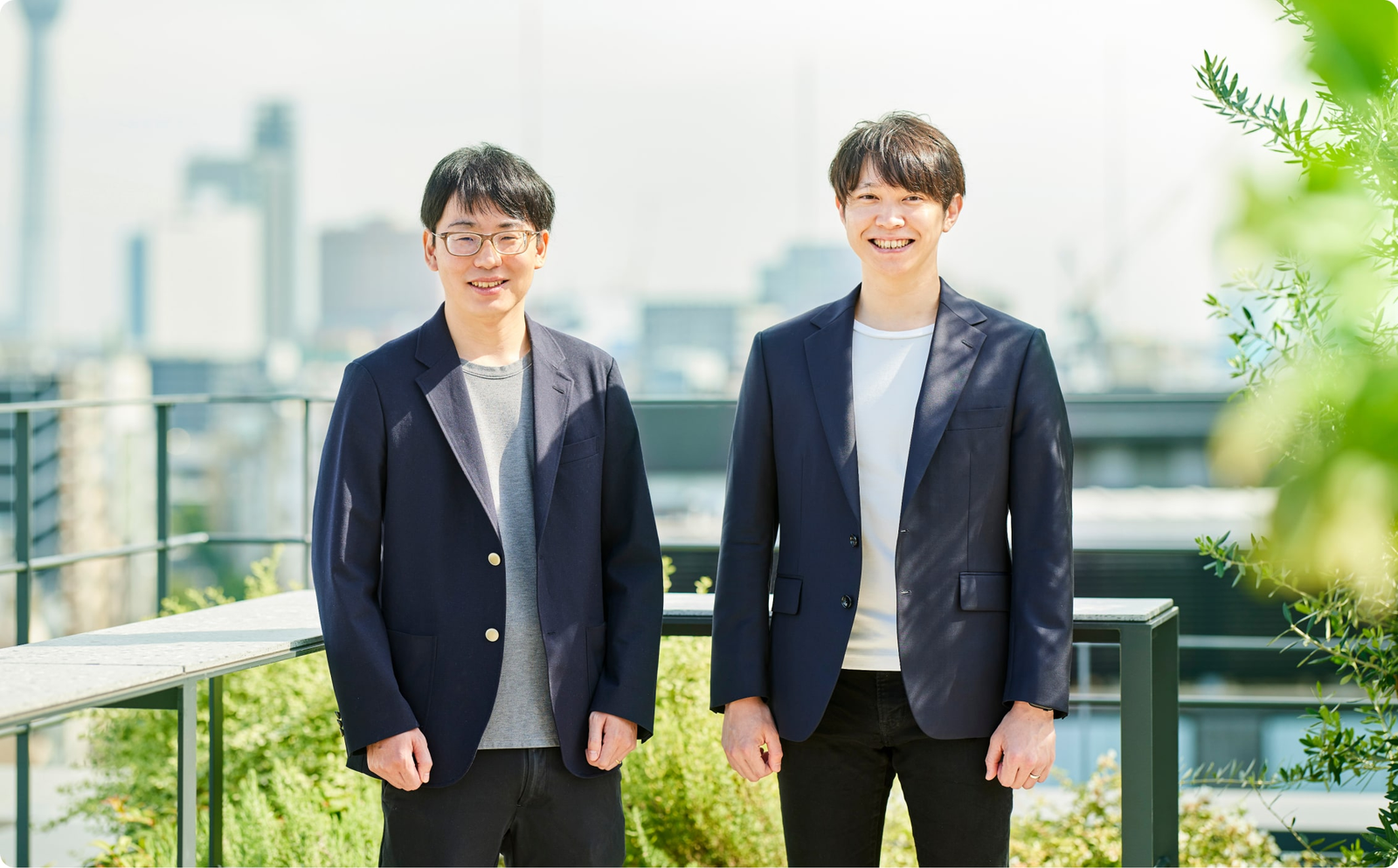 CEO Yoshinori Fukushima alongside CTO Yuki Matsumoto