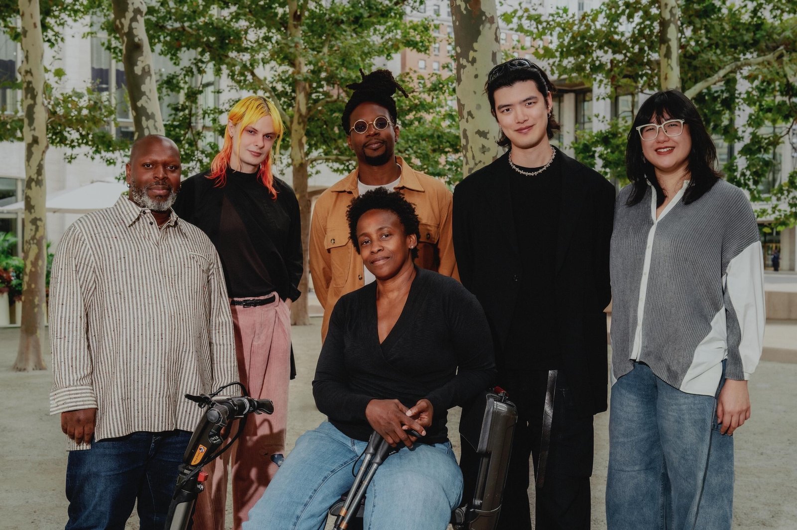 Portraits of six new collider Fellows