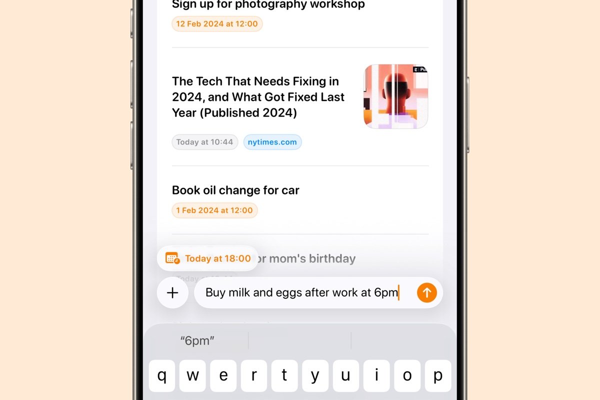 MemoSort note-taking interface showcasing category suggestions 