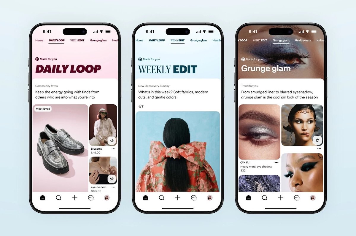 Pinterest AI-powered boards interface