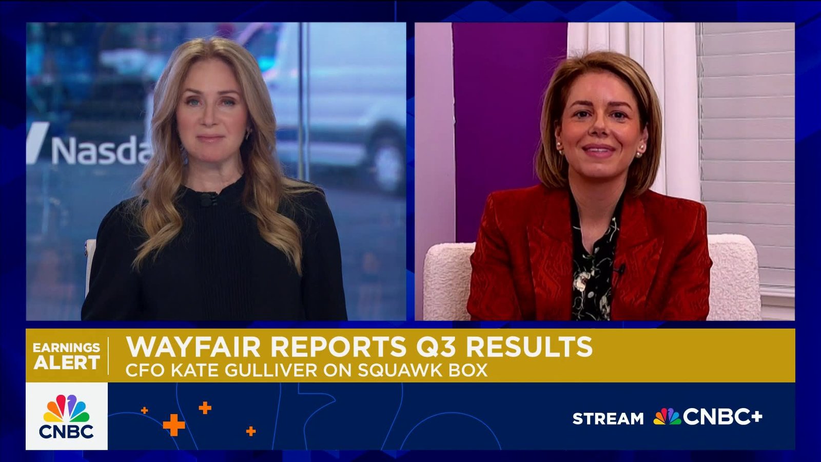 Wayfair CFO Kate Gulliver discussing Q3 financial results