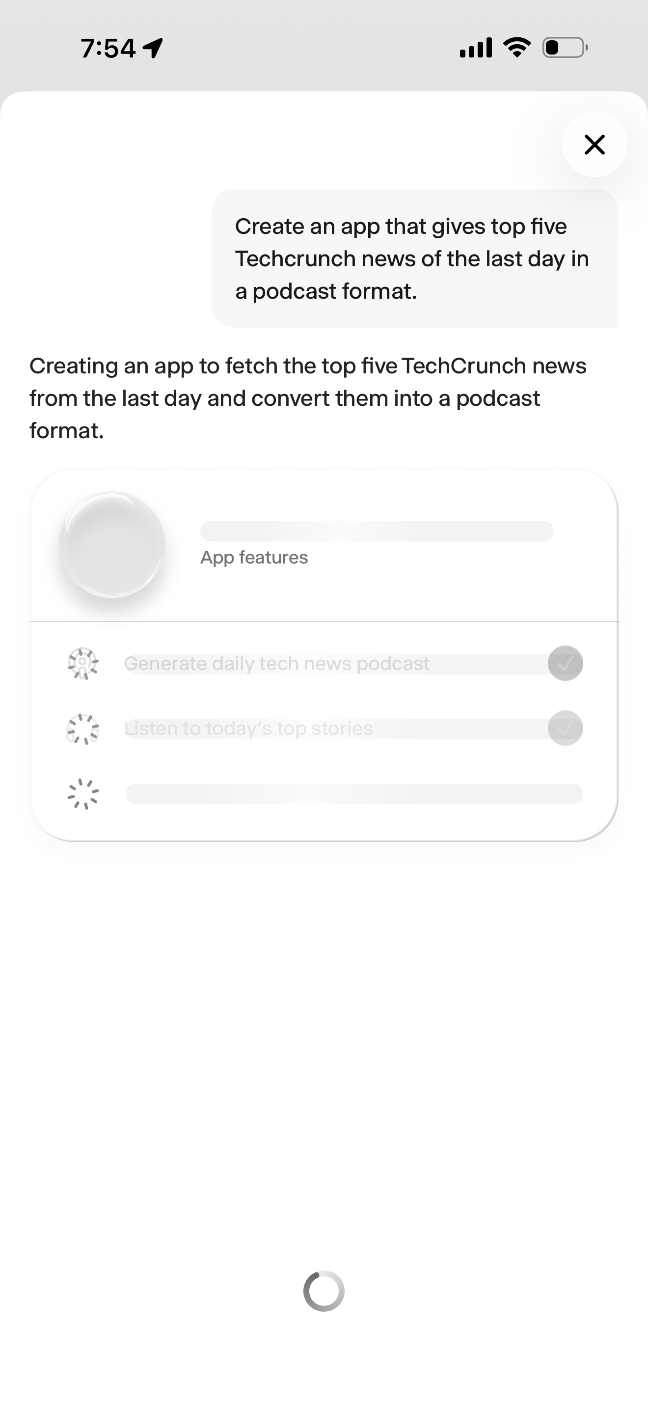 Another screenshot from‍ Wabi
