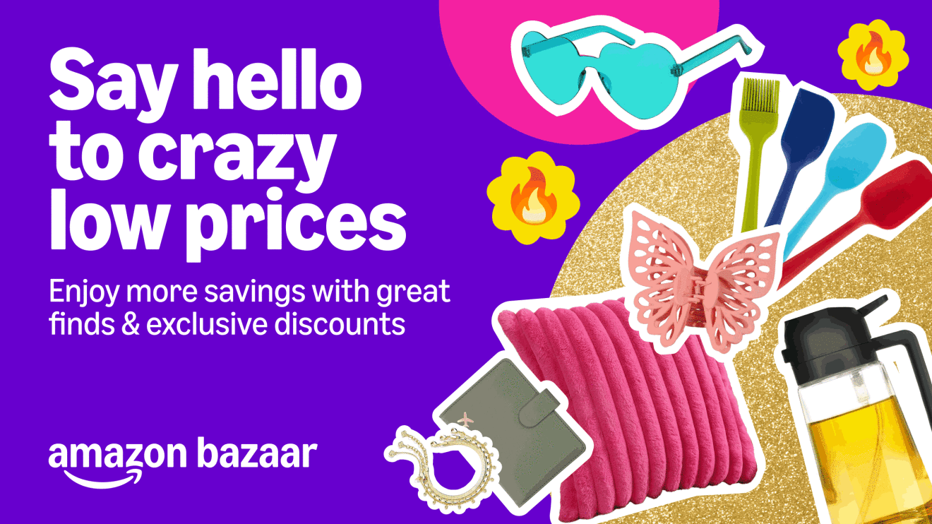 User interface showing product details on Amazon Bazaar