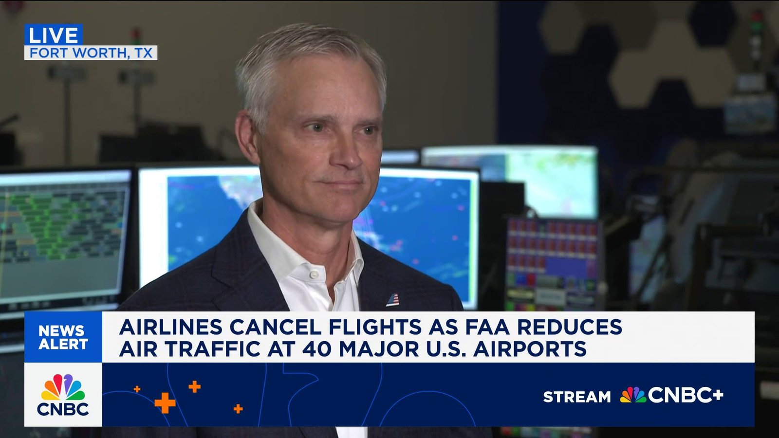 American Airlines CEO Robert Isom discussing flight cancellations