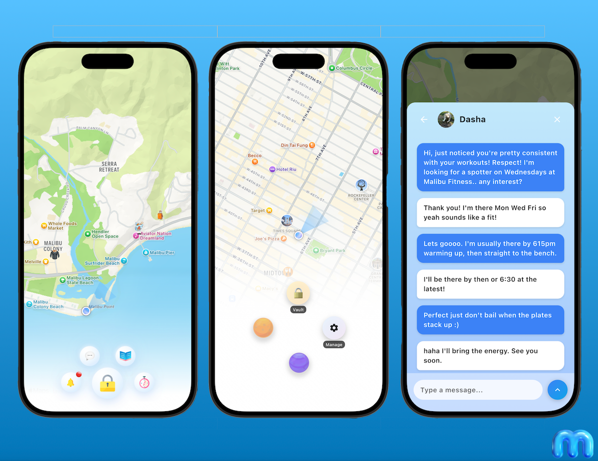 Mmotion app Interface