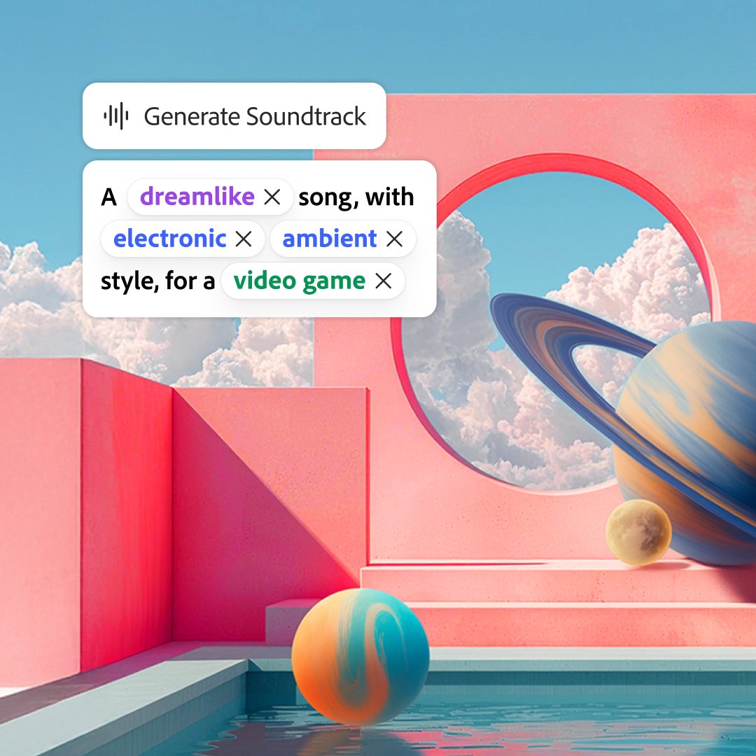 Interface for soundtrack creation using segmented keyword inputs