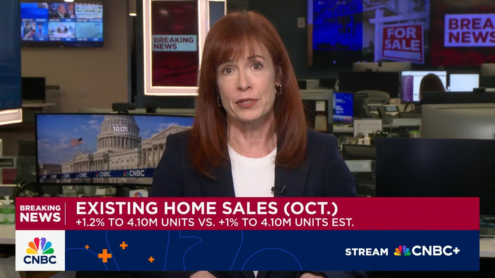 Existing home sales see small October gain while supply declines