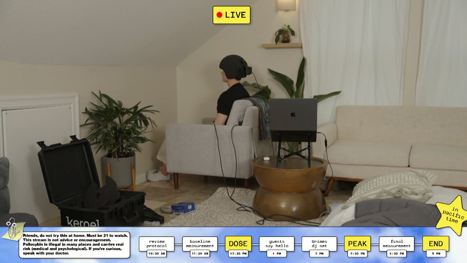 BryanJohnson's livestream on X