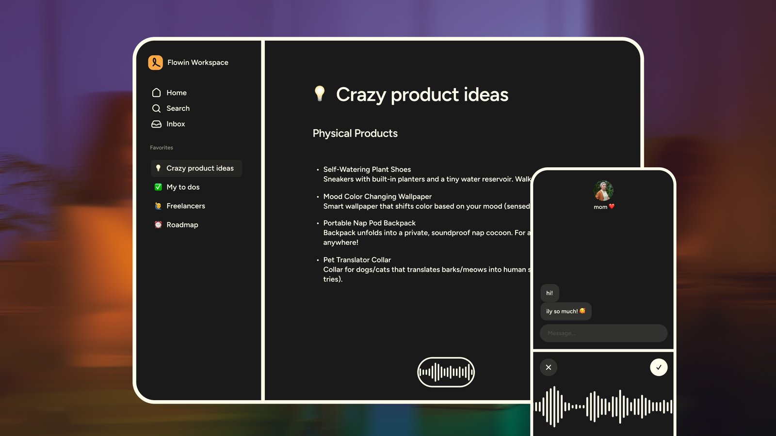 Wispr Flow interface screenshot