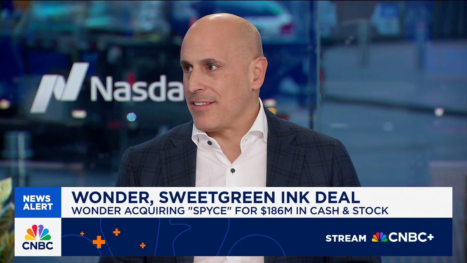 CEO Marc Lore discussing robotic kitchen innovation and future growth