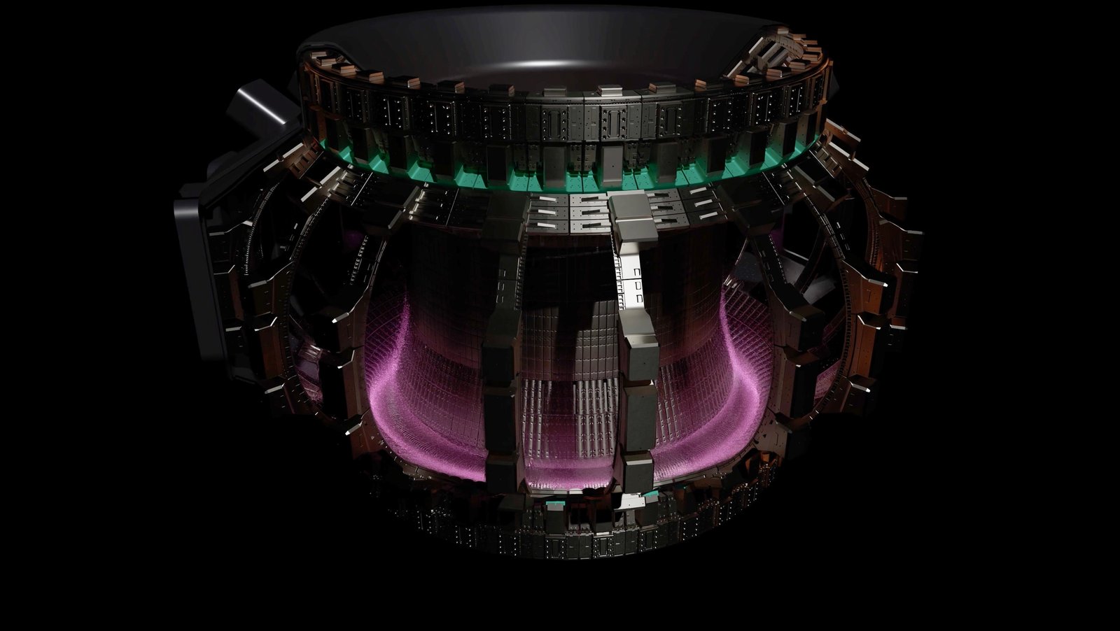 Visualization of digital twin model for fusion reactor