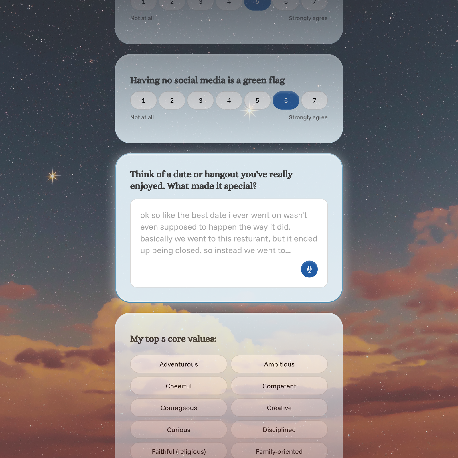 Date Drop matching process