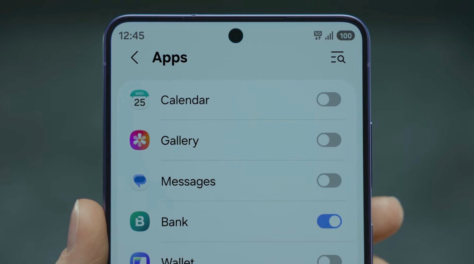 Close-up view of Black Matrix pixel arrangement