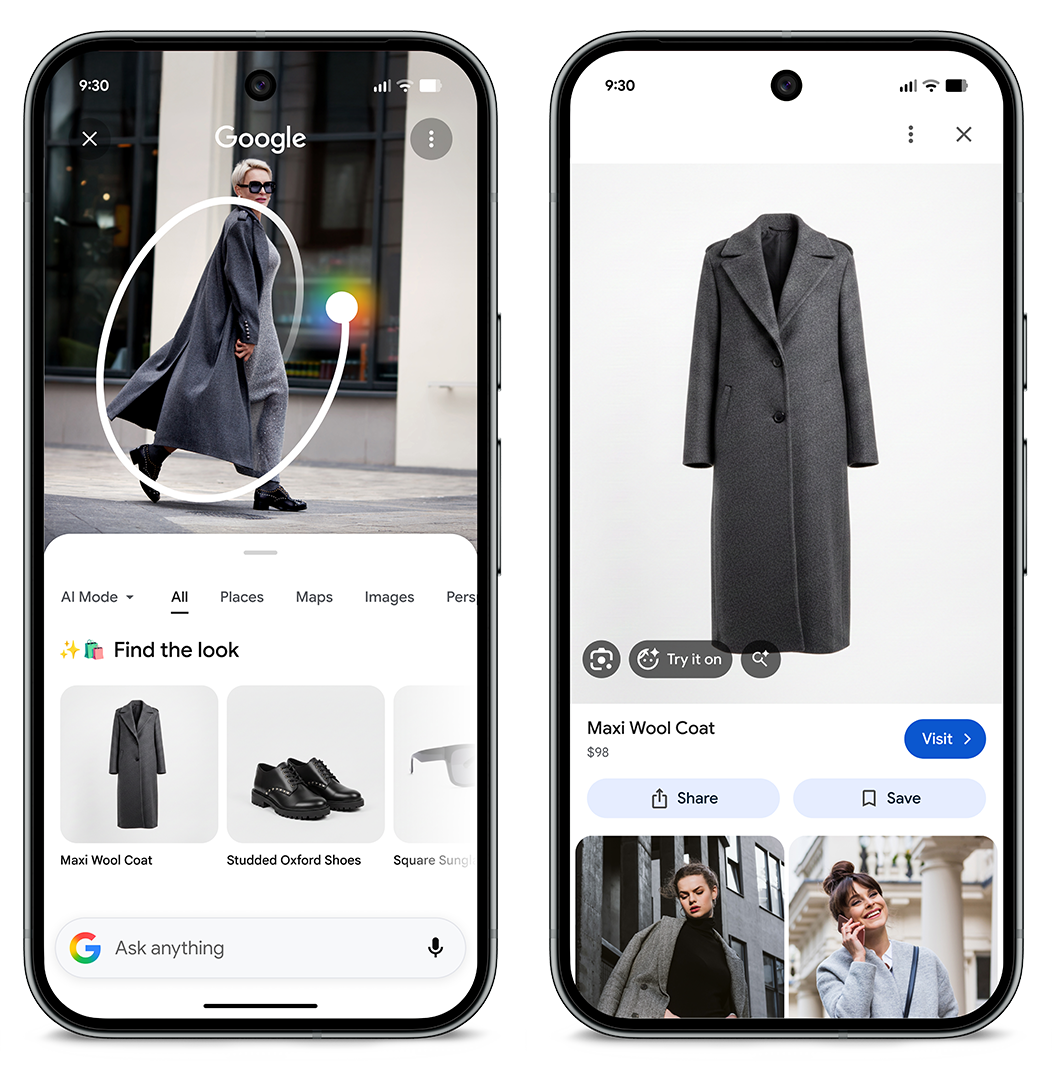Pixel Watch gesture controls illustration