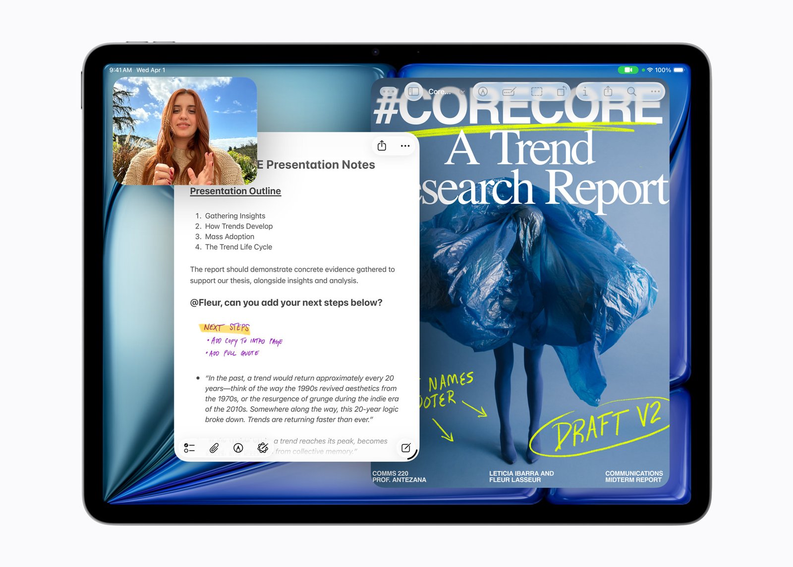 Apple M4-powered iPad air