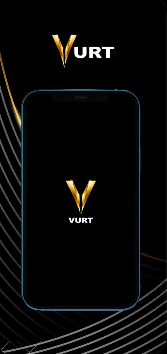 Vurt app interface displaying vertical video content