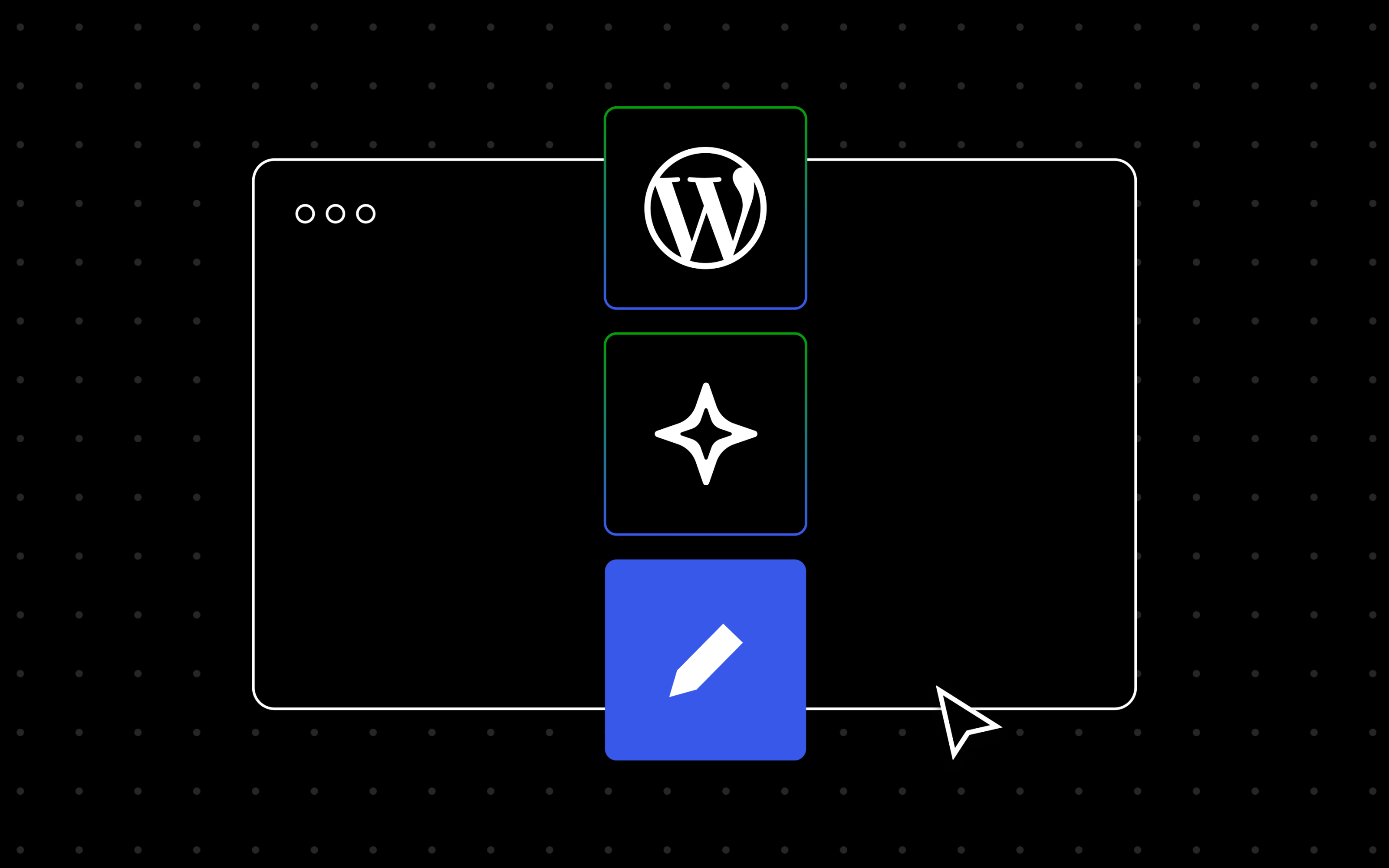 Dashboard view highlighting activity log tracking changes by AI agent