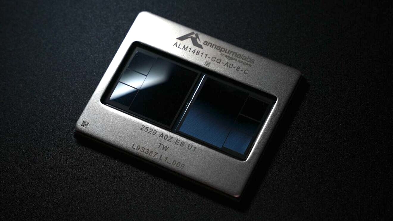 Amazon's latest generation Trainium3 chip