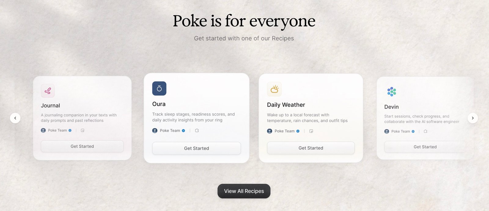 Poke team working on product advancement