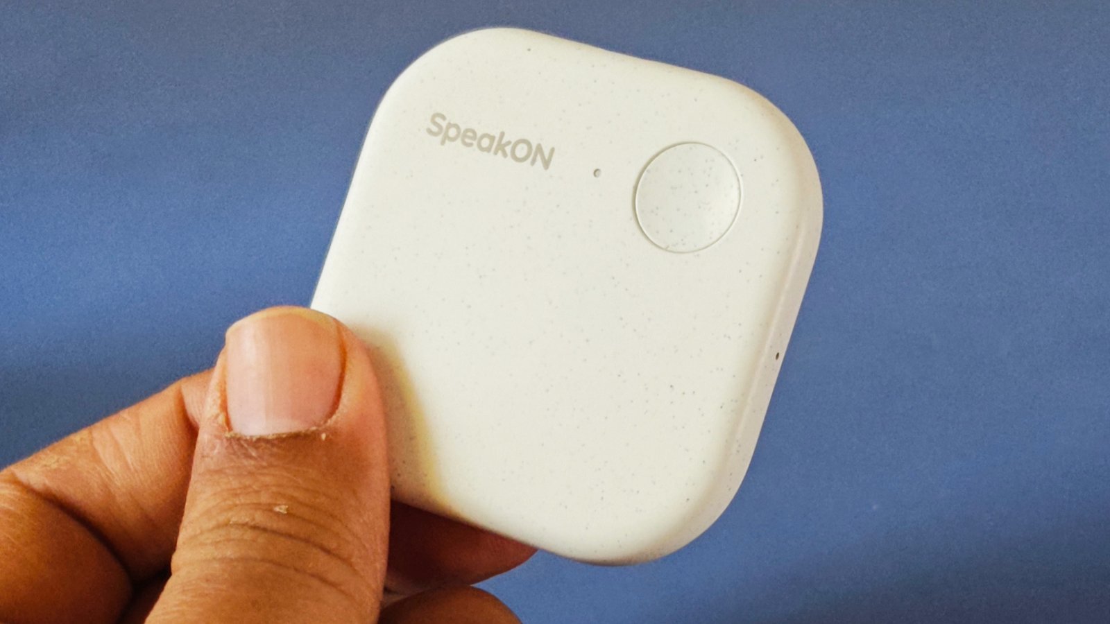 SpeakOn companion app interface