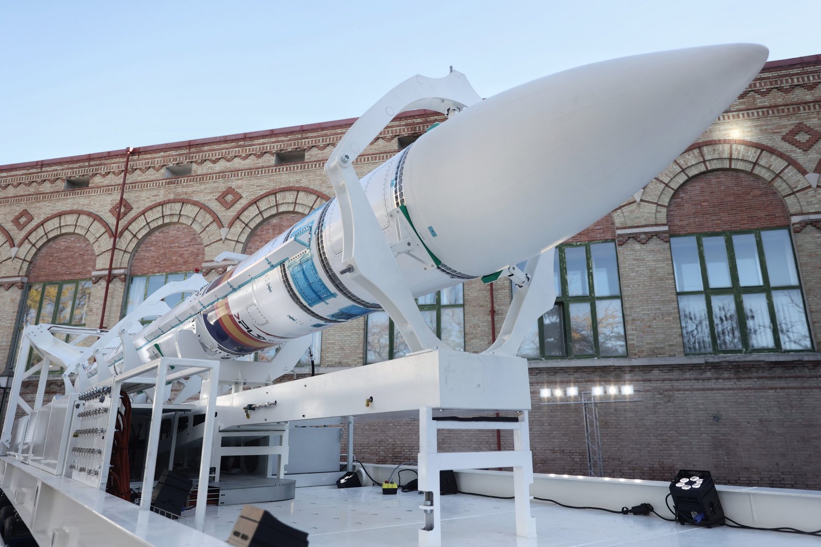 PLD Space's MIURA 1 rocket showcased during Madrid event