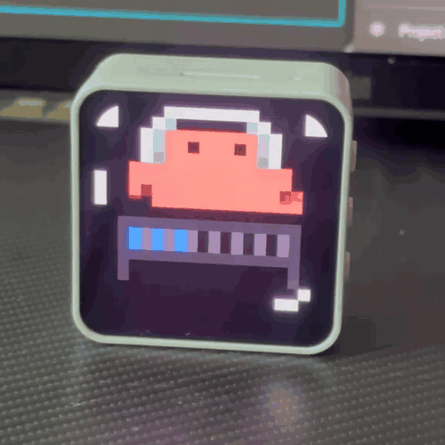 Clawdmeter pixel art animation