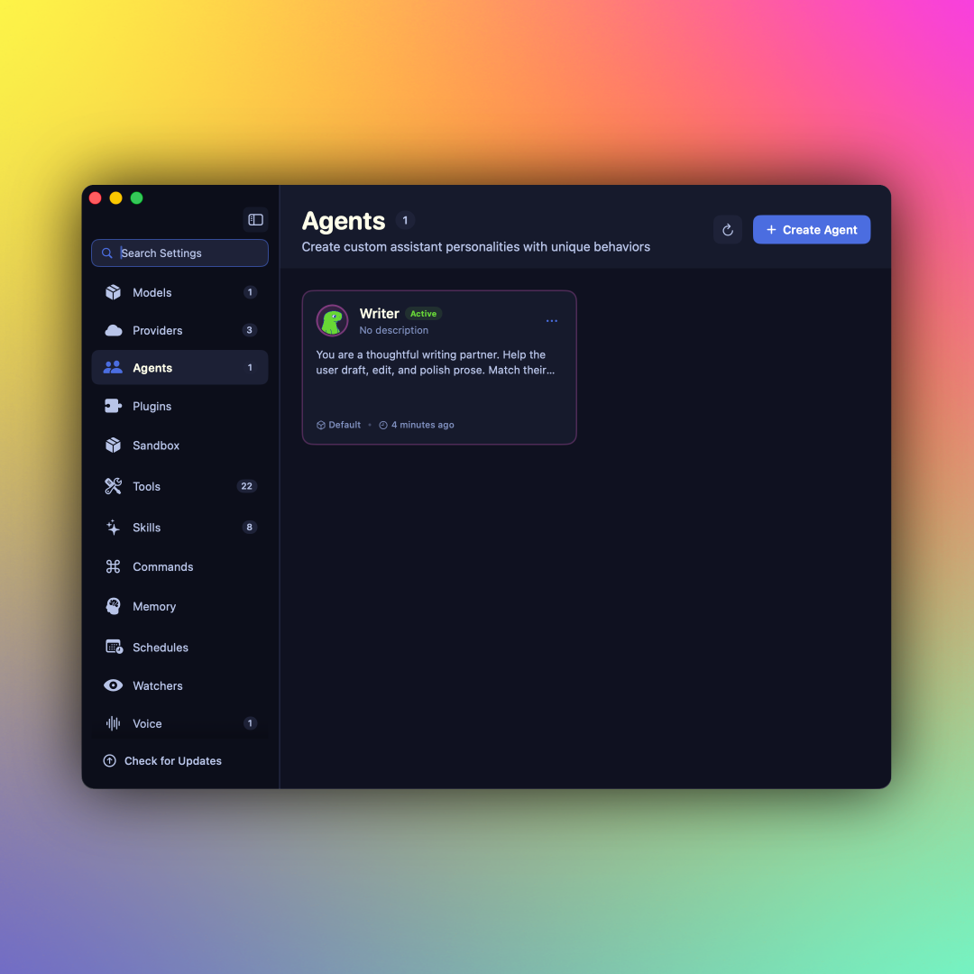 Supported local ai models list