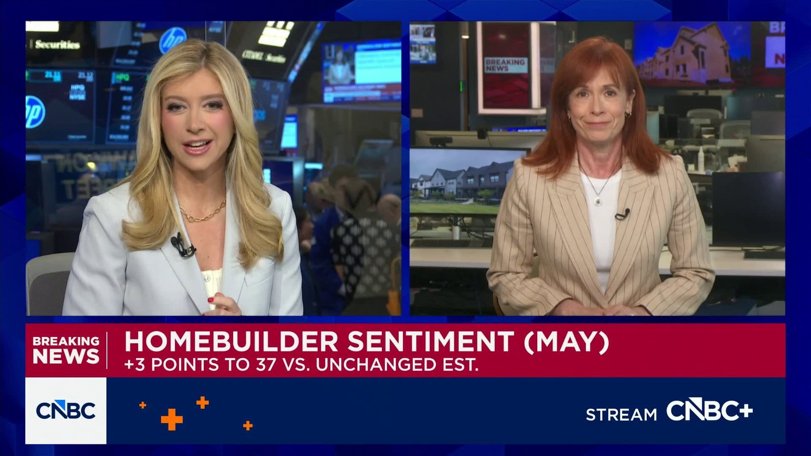 Homebuilder sentiment improves on late spring surge in demand