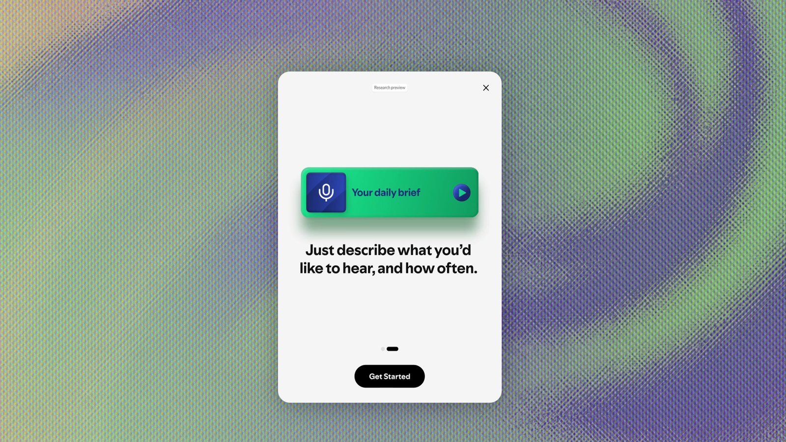 Spotify interface showcasing new features