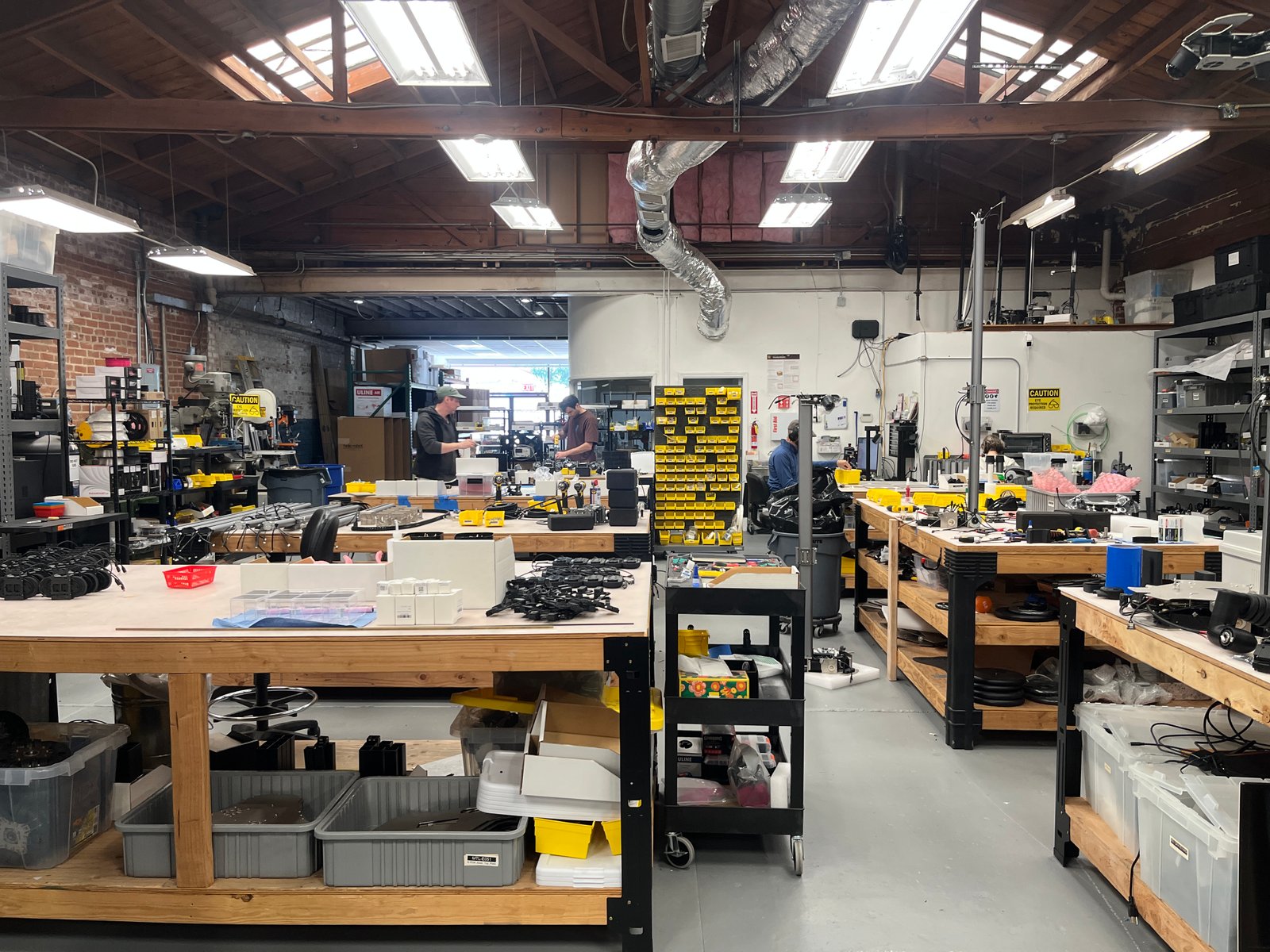 Hello Robot manufacturing floor