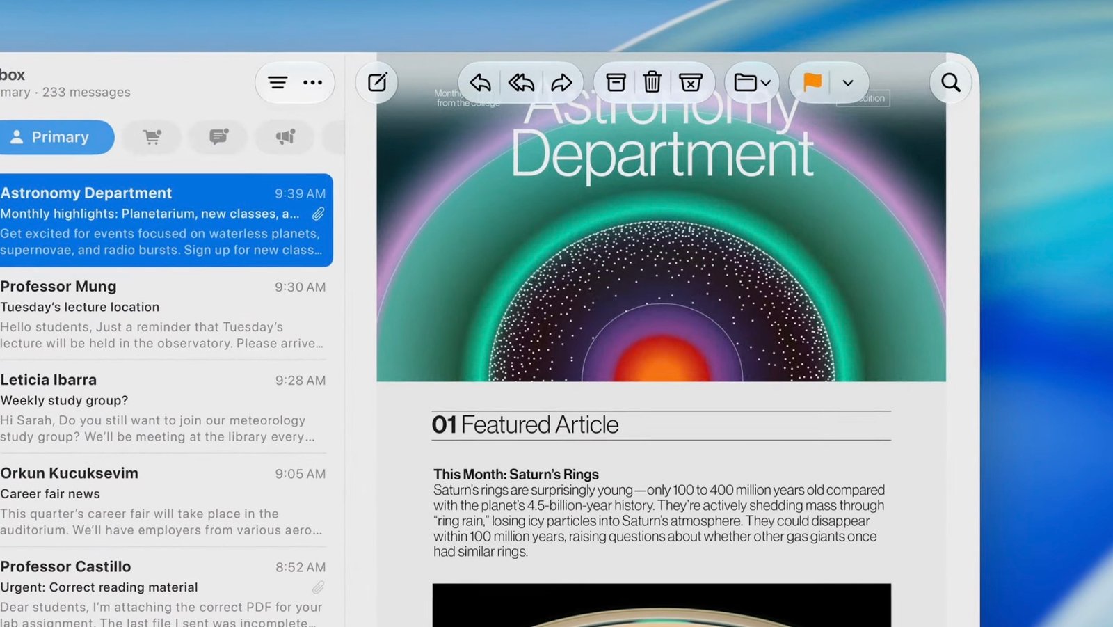 Apple's updated Liquid Glass interface