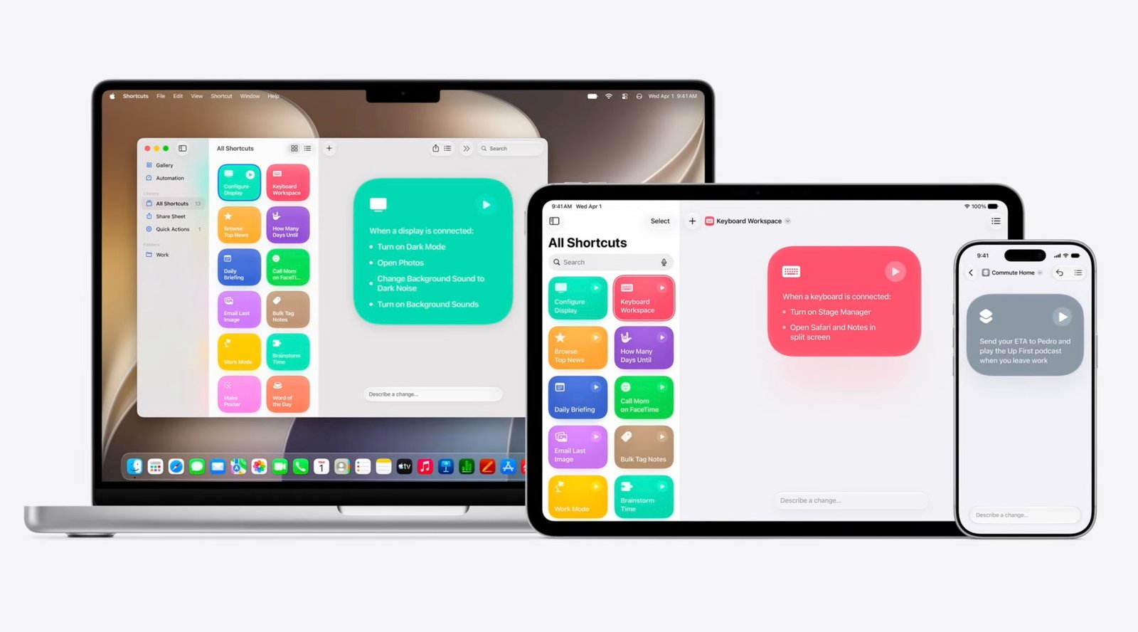 Shortcuts App Update