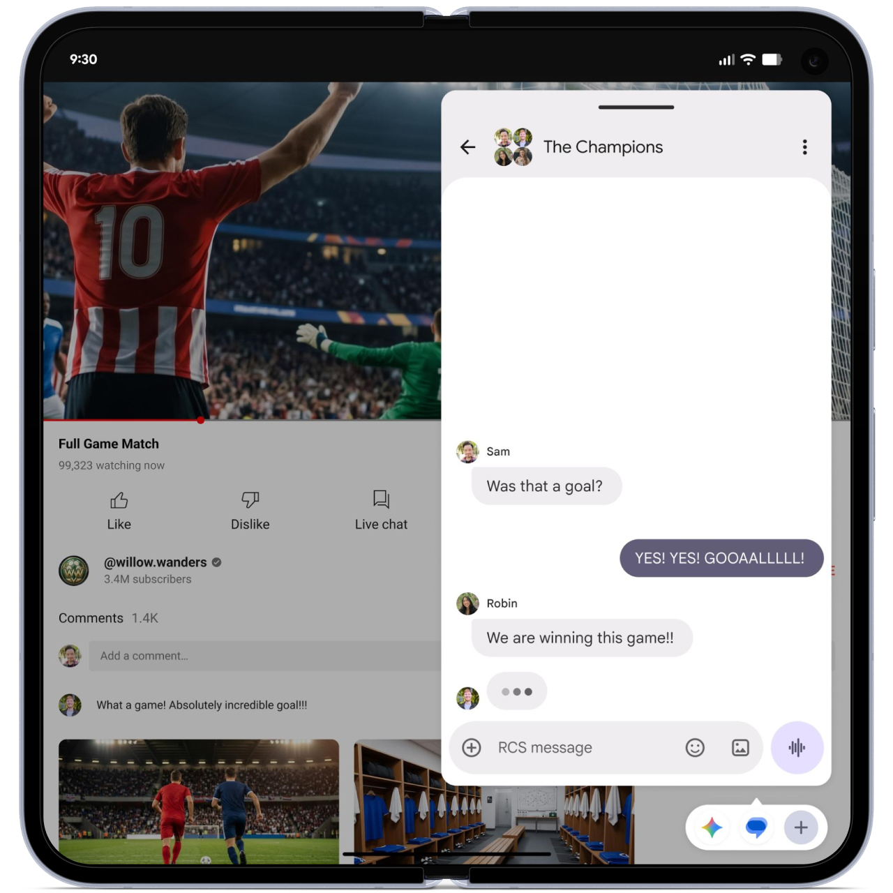 Bubbles UI feature on Android