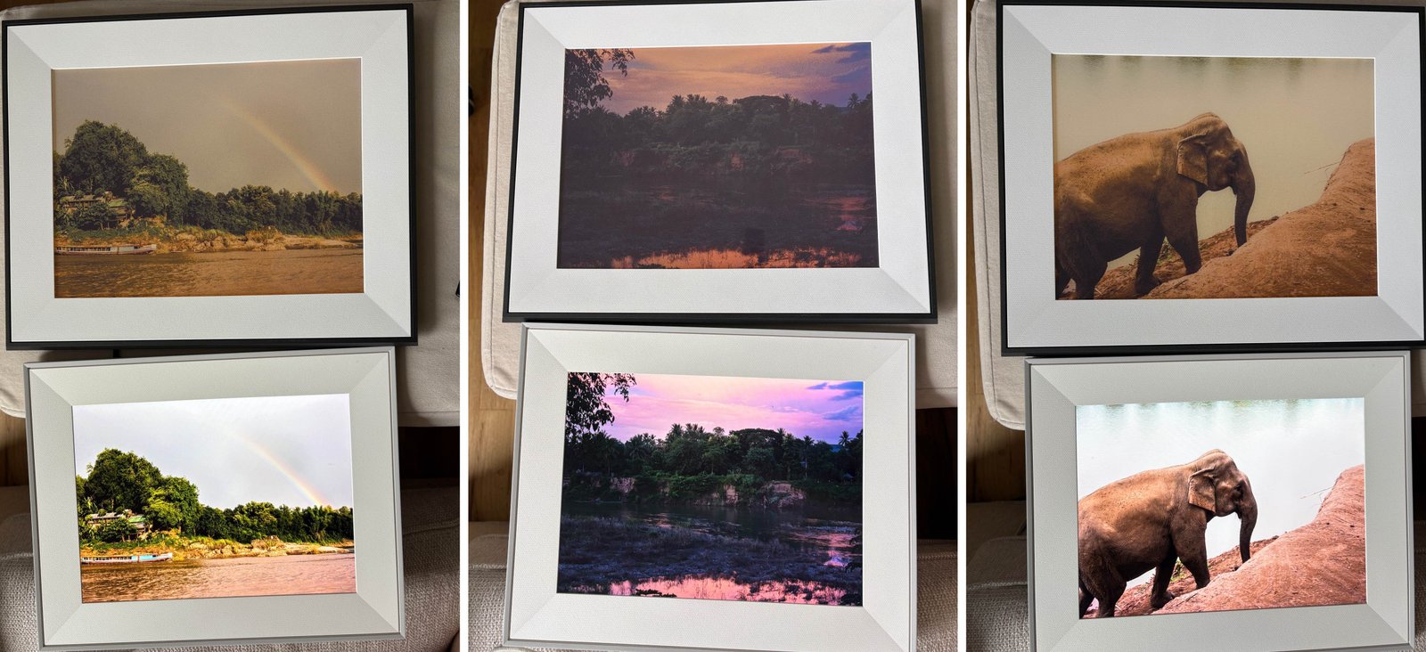Comparison between Ink​ and aspen frames