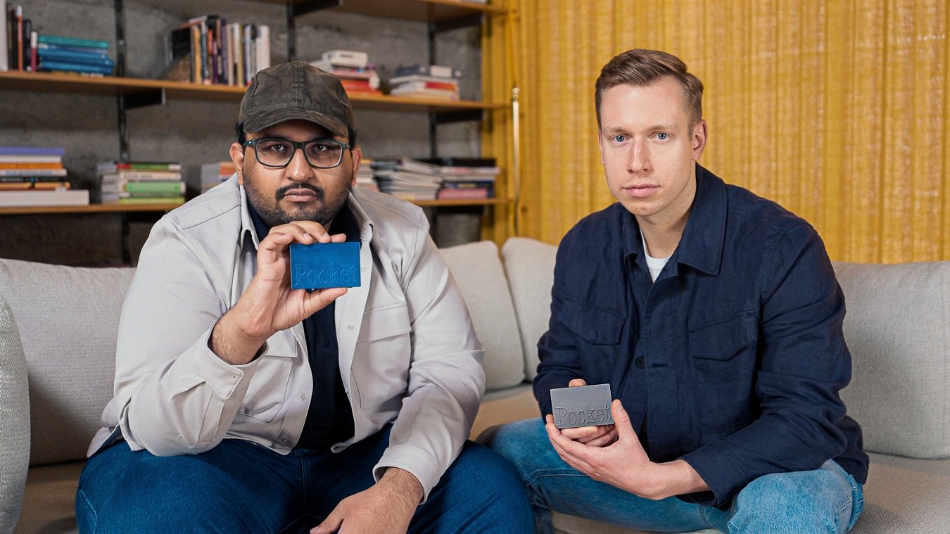 Pocket co-founders Akshay Narisetti and Gabriel Dymowski